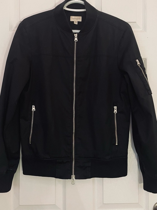 Club Monaco Jackets & Blazers - Club Monaco Women’s XS Black Bomber Utility Jacket